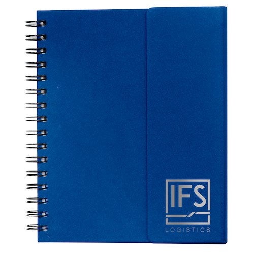 Cuaderno con solapa